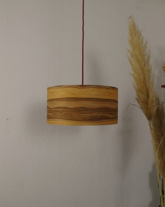 Lampenschirm - Nussbaum