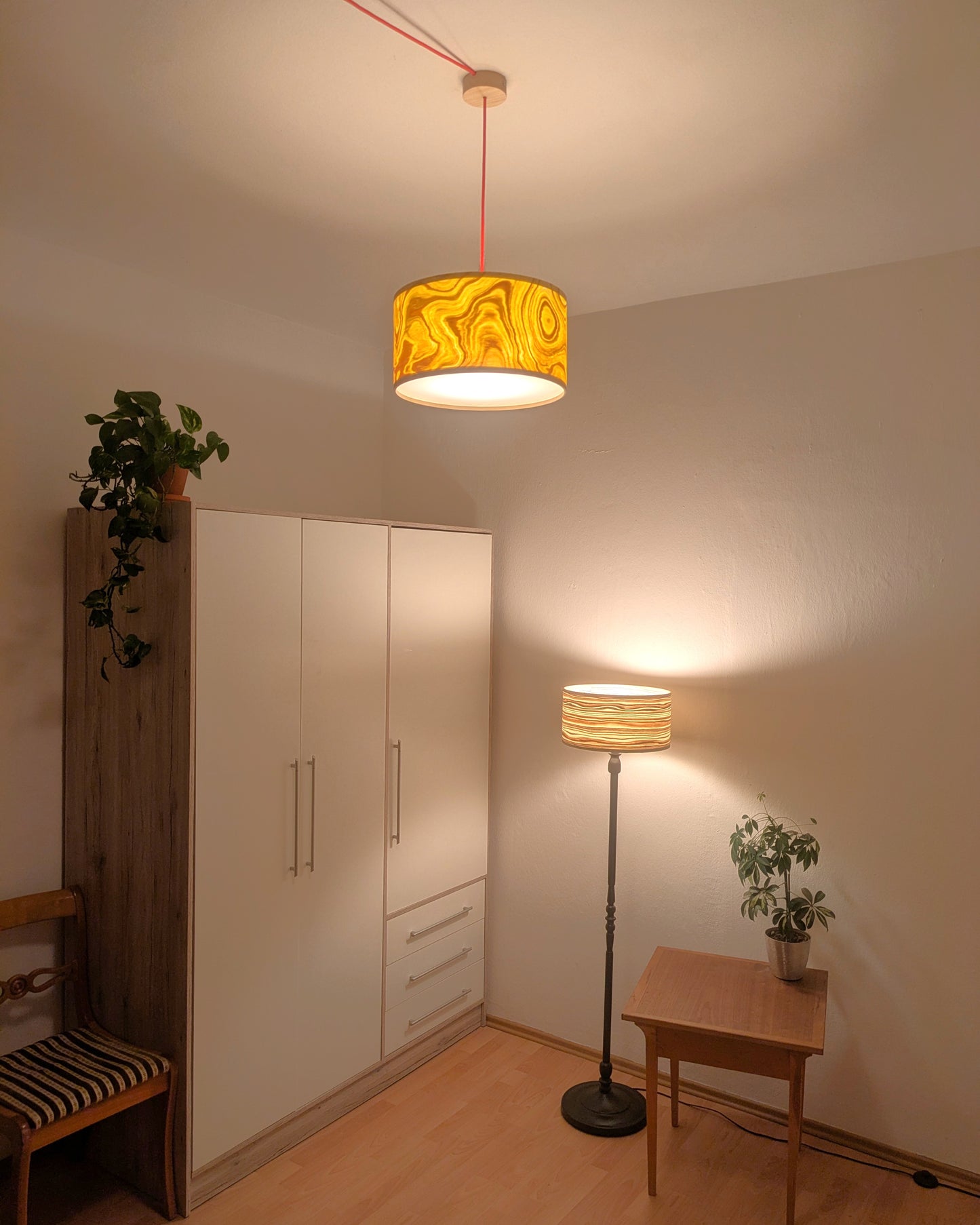 Lampenschirm - Olive Maser