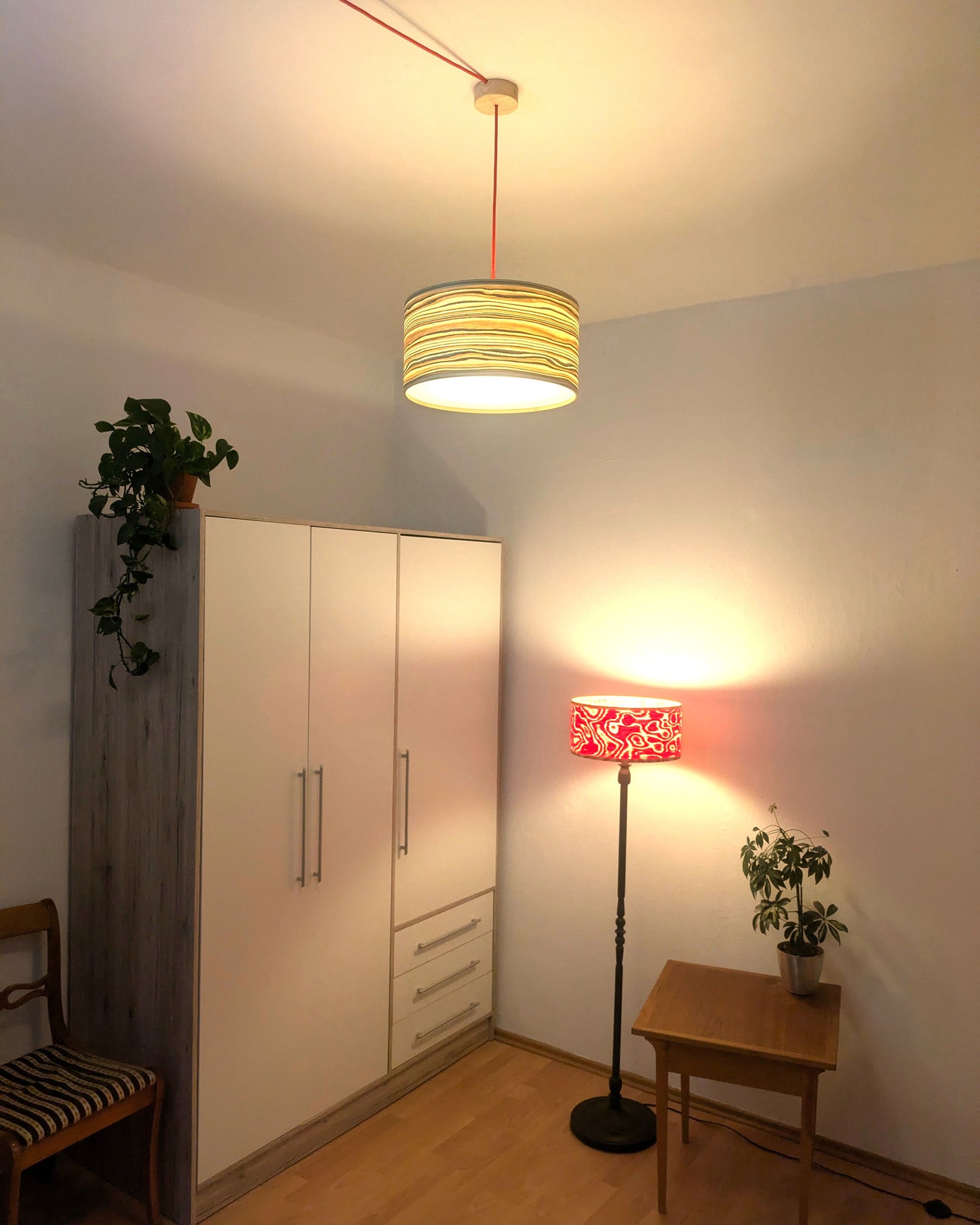 Lampenschirm - Ahorn Kern