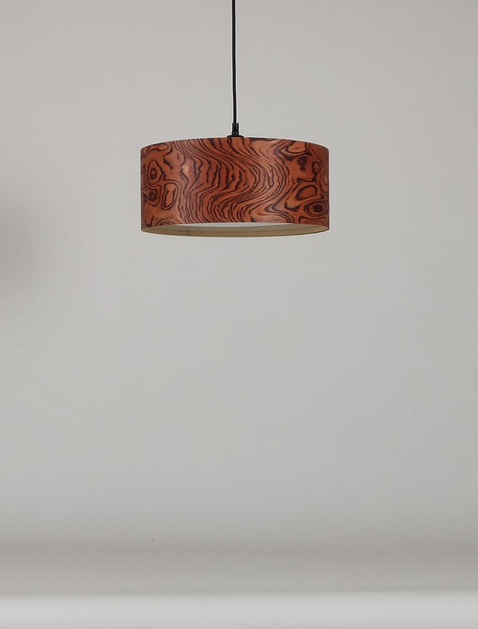 Lampenschirm SaRaiFo Furnier Bubinga nordleuchten