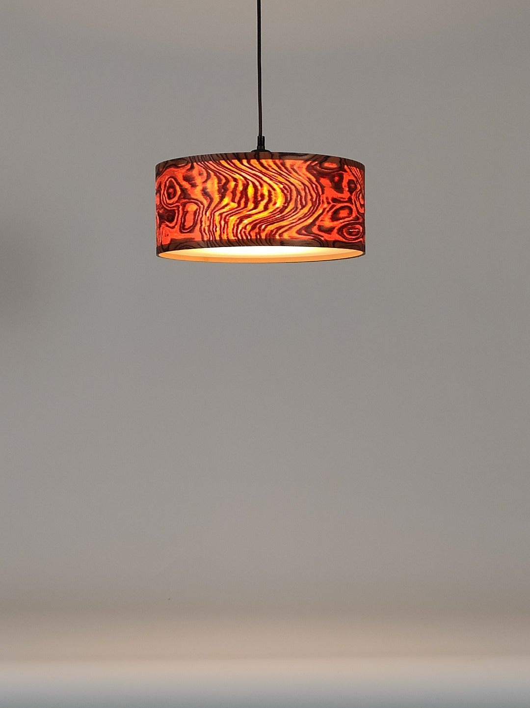 Lampenschirm SaRaiFo Furnier Bubinga nordleuchten