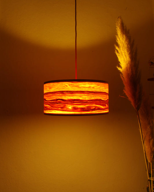 Lampenschirm - Nussbaum