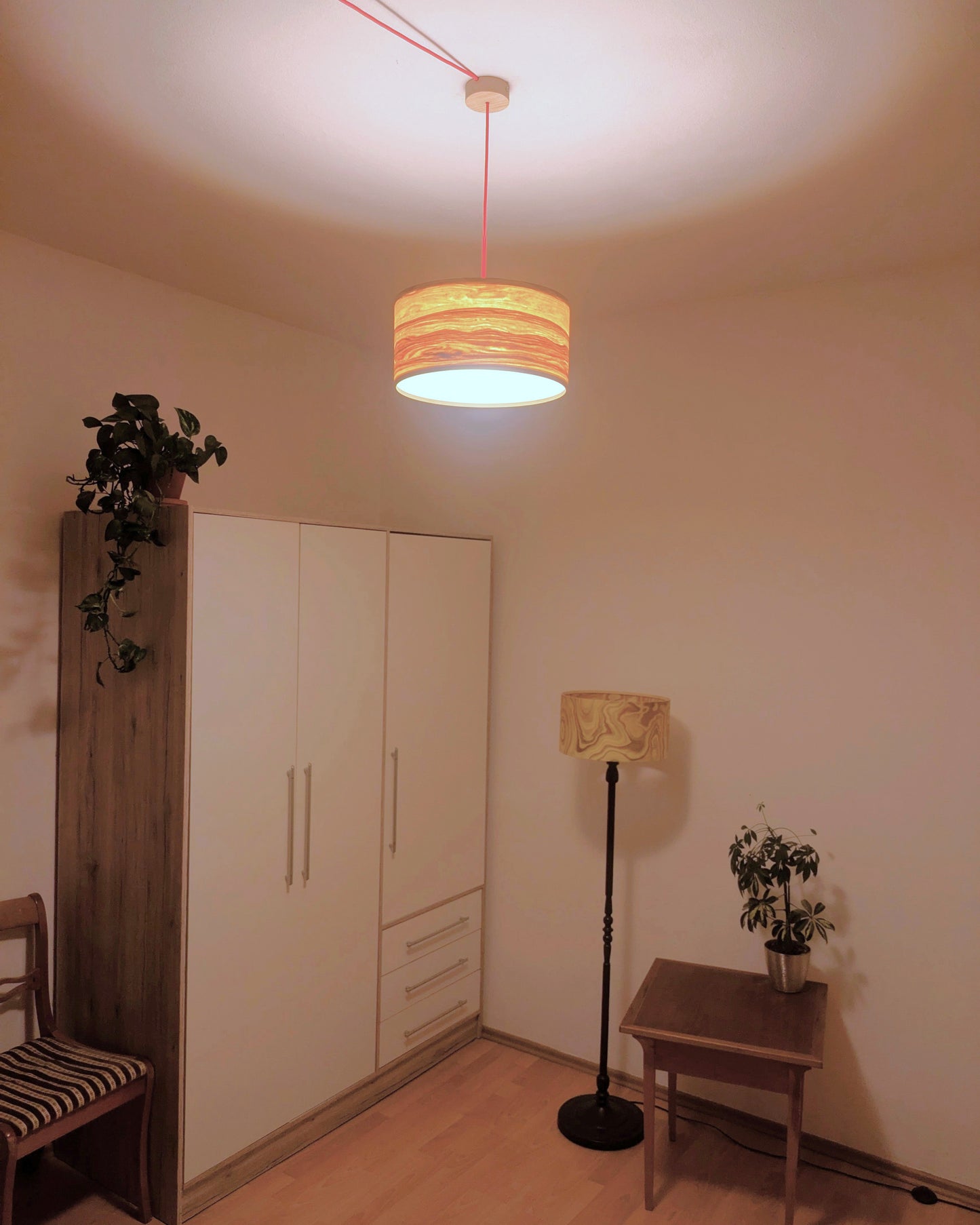 Lampenschirm - Nussbaum