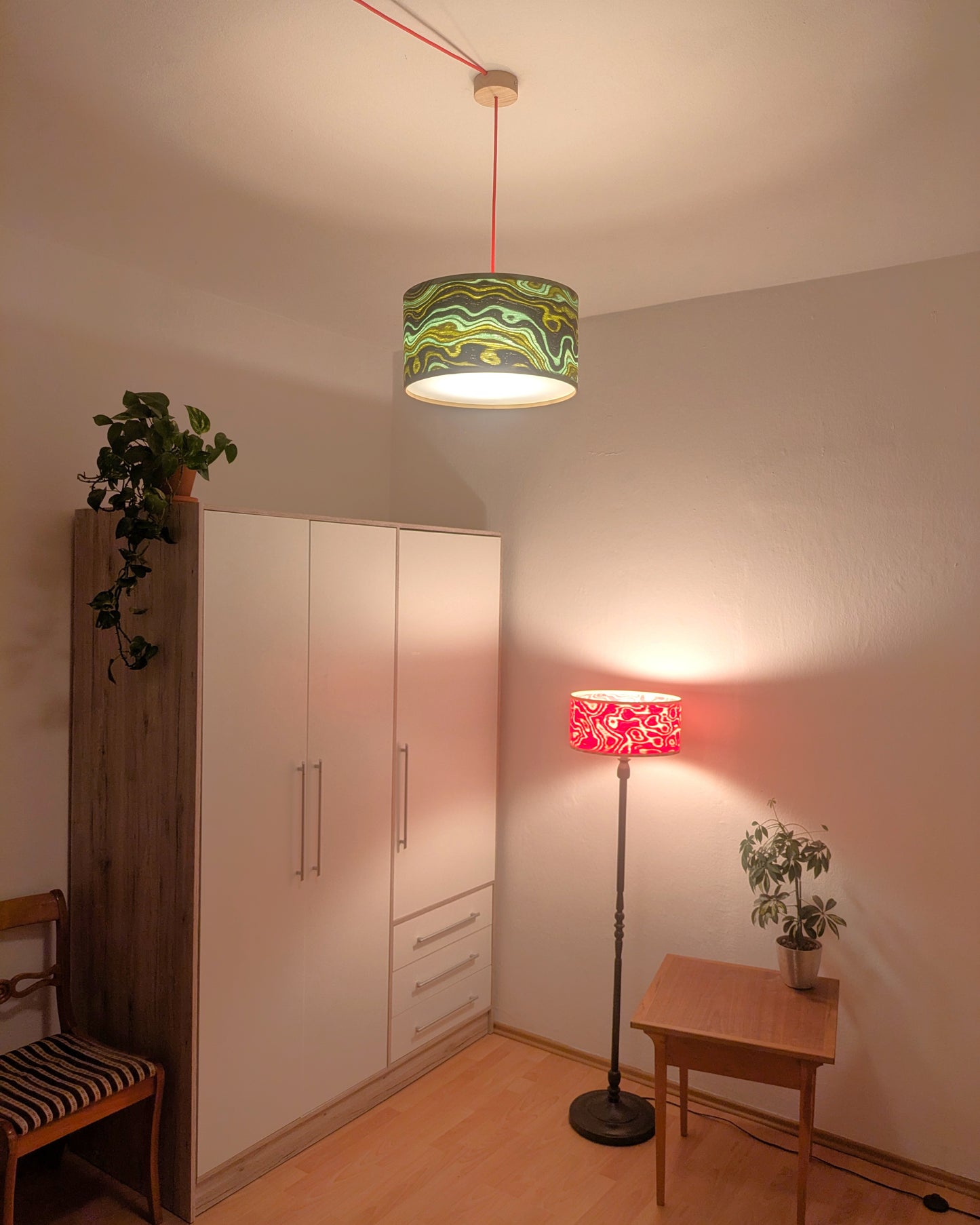 Lampenschirm - Die Grüne