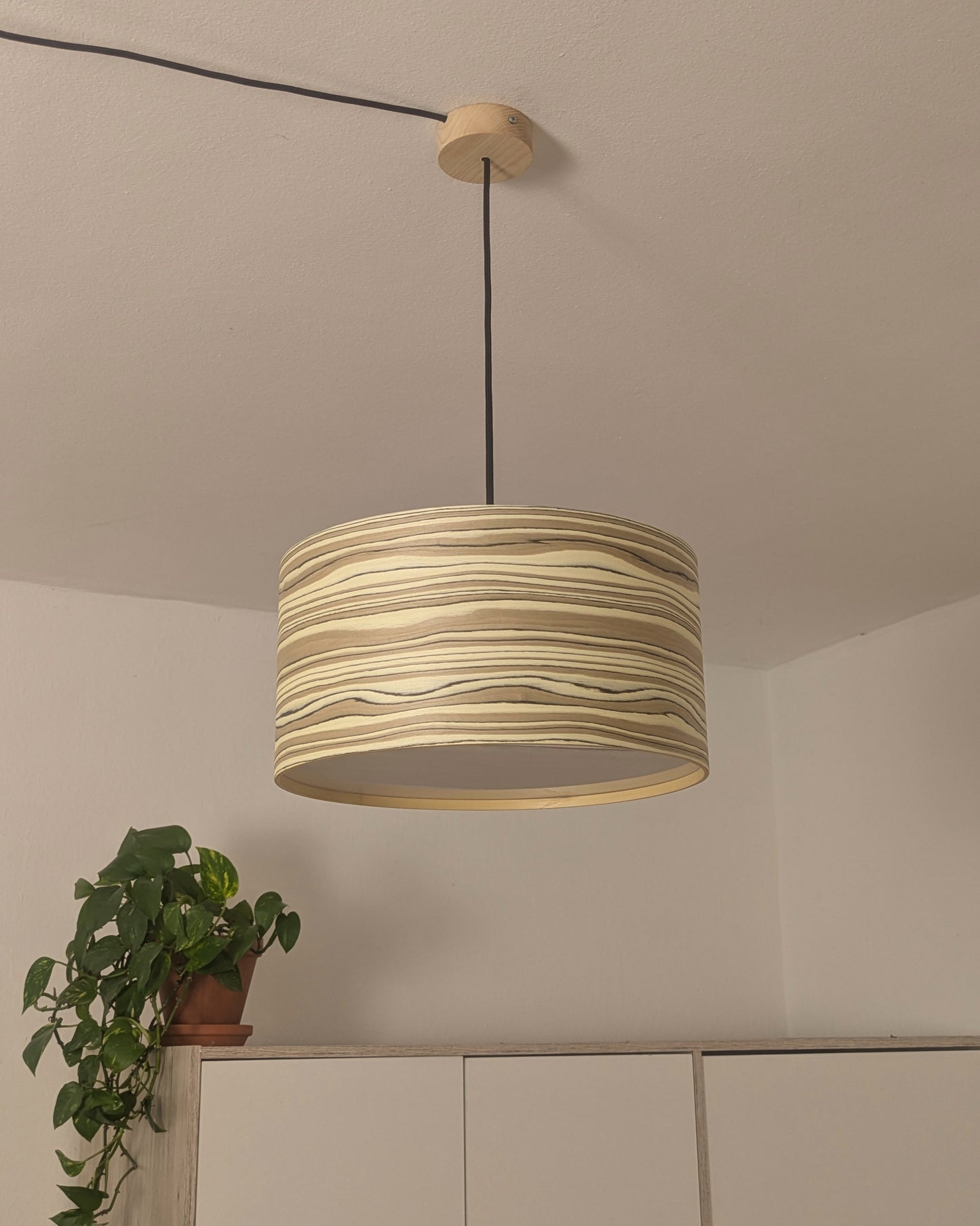 Lampenschirm - Ahorn Kern