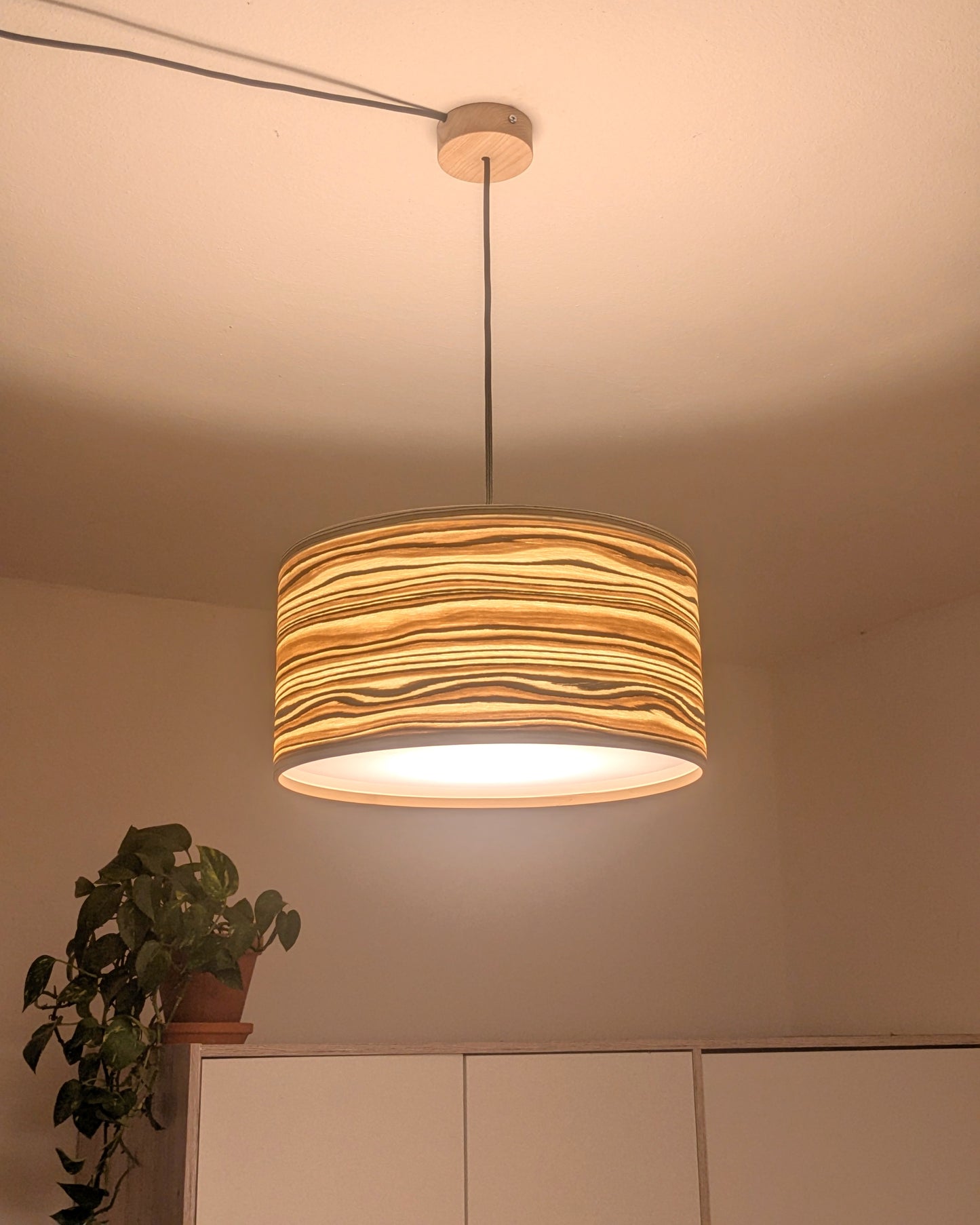 Lampenschirm - Ahorn Kern